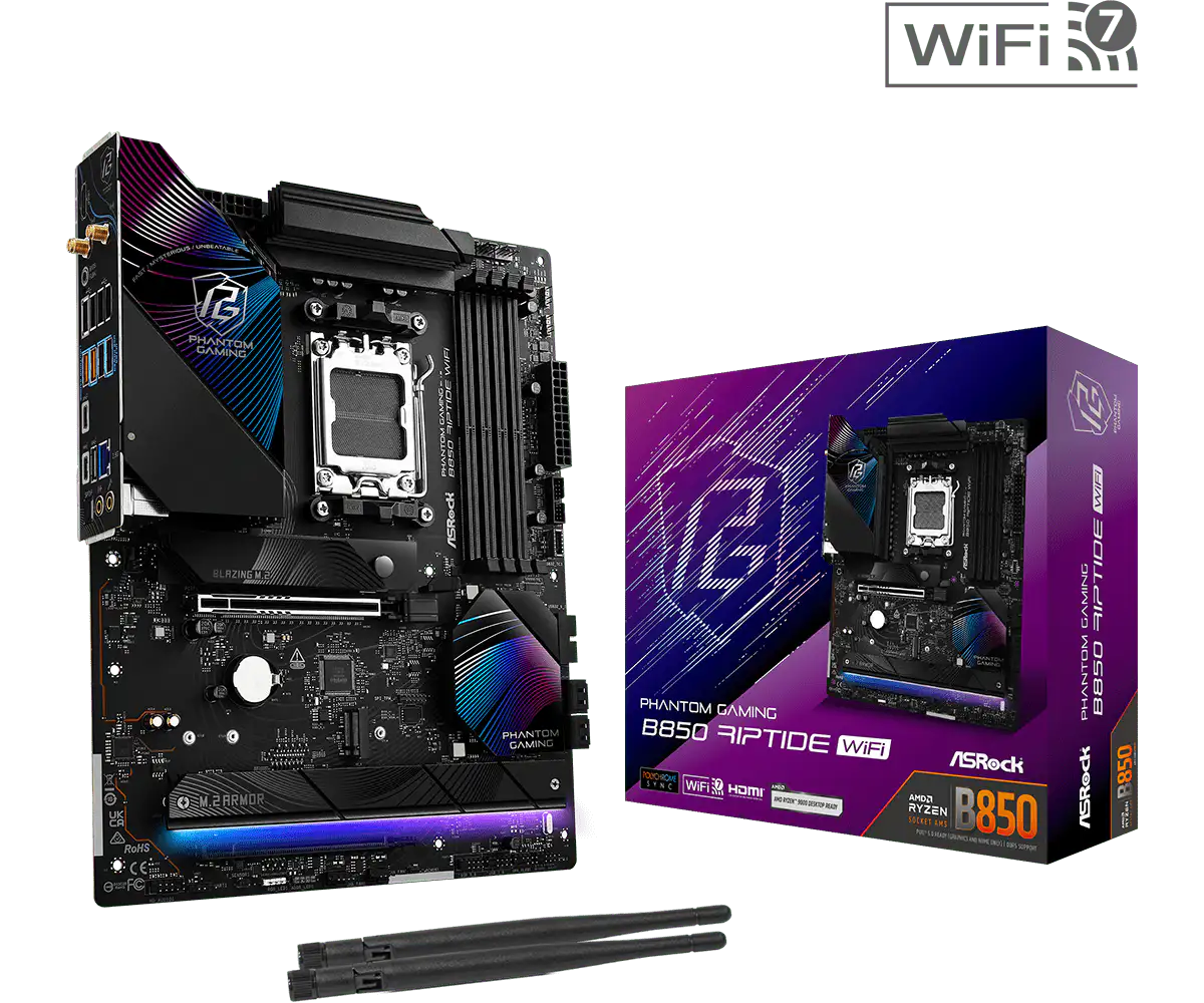 Phantom Gaming B850 Riptide WiFi